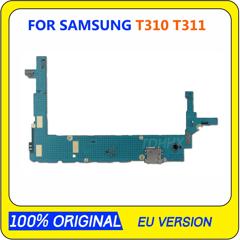 Тестирование работы разблокированная материнская плата для Samsung Galaxy Tab 3 8,0 T311 T310 логическая схема электронная панель, глобальная прошивка