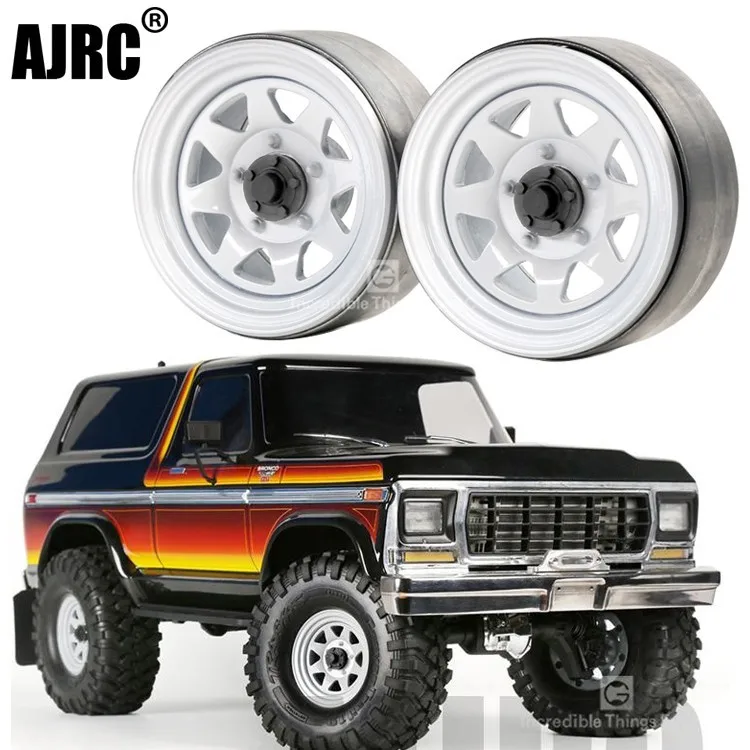 

1.9inch Metal Wheel Hub Rim Beadlock For 1/10 Rc Crawler Car Trx4 Bronco TRX6 G63 Rc4wd D90 D110 Axial Scx10 90046 Jimny Cfx Vs4