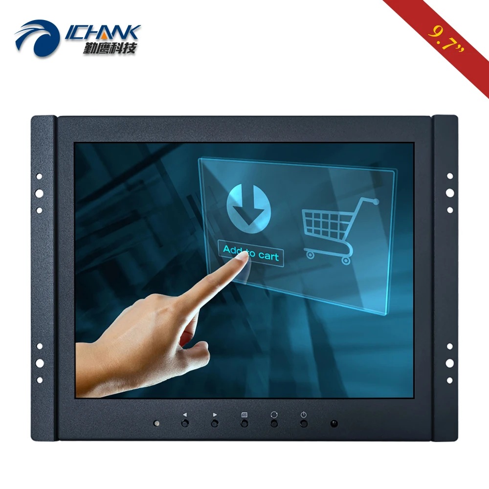 ZK097TC-592D/9 7 дюйма 10 дюймов 1024x768 IPS HDMI встроенный драйвер с открытой рамкой