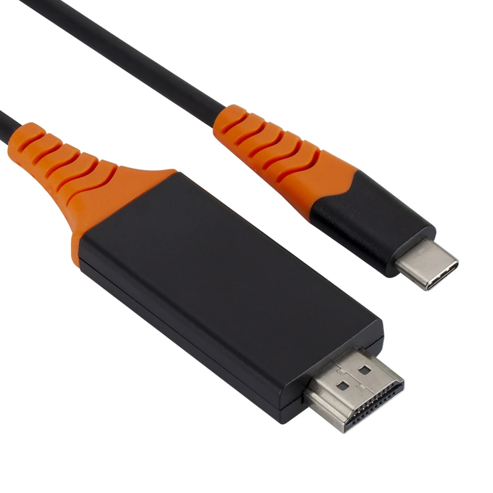 Компьютер HD телефон USB3.1 высокоскоростной тип-c к HDMI экранный дисплей подключи и играй кабель адаптер ТВ 4K для Galaxy S9 для MacBook