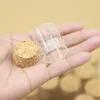 24 pcs/lot 12ml 24*30*35mm Small Glass Bottle Cork Stopper Spice Bottles Container Sealed Glass jar Vial Bottle Stopper 4