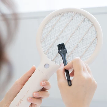 

Handheld Easy Operate LED Lighting Insect Killer Pest Control Office USB Rechargeable Home Portable Electric Mosquito Swatter