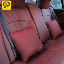 CARMANGO for BMW 1 3 5 7 Series X1 X3 X4 X5 X6 All Series Auto Car Pillow Seat Supports Cushion Interior Accessories