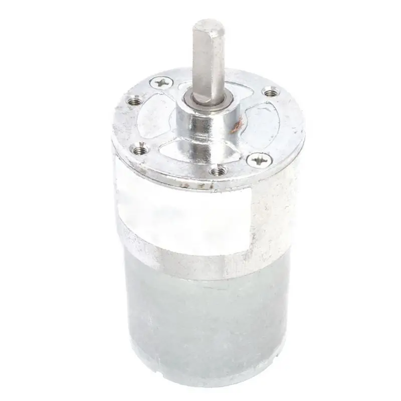 Серебристый металлический DC 24V 100RPM скорость вывода данных генератор двигателя