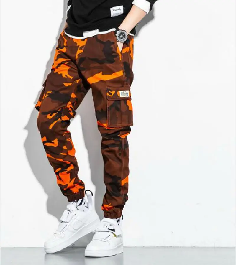 Spring Autumn Men's Pants Casual Loose Camouflage Sweatpants Large Size 7XL Sweatpants for Men Sports Pants Jogging Pants Men cargos for men