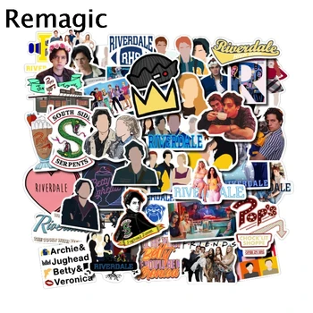 

12sets Riverdale 50pcs/set tv show classic 90s kids Stickers pack paster cosplay scrapbooking diy phone laptop decorations gifts