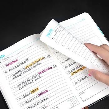 

New Hot 2020 Planner Notebook 365 Days Plan Note Book Monthly Weekly Schedule Writing Book