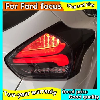 

Dynamic turn signal taillights For For Focus hatchback led Tail light Assembly DRL+Turn Signal+Brake+Reverse lights 2015-2018