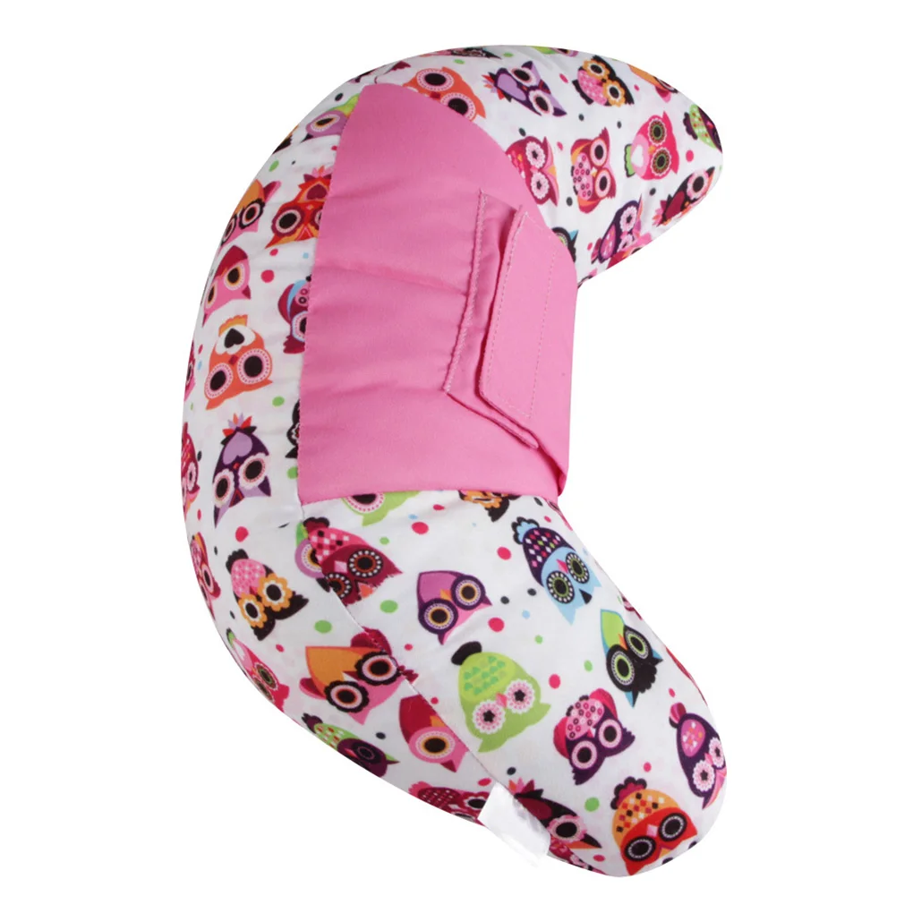 Детская подушка под голову для шеи Подушка под голову с ремнем безопасности для детей Подушка для сна
