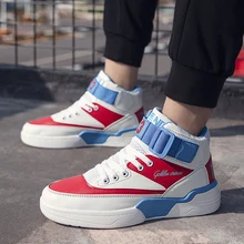 Новинка, модная крутая Мужская Вулканизированная обувь, уличные кроссовки, криперы, обувь на платформе, мужские уличные Мокасины, красовки, плоская обувь