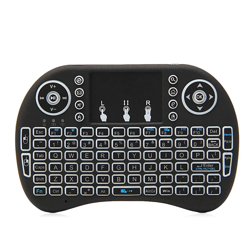 

2.4G Mini Backlit Wireless Touchpad Keyboard Air Mouse For PC Pad Android TV Box