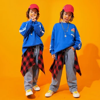 

Loose Jazz Dance Costumes Boys Hip Hop Street Dance Stage Rave Outfit Practice Performance Clothing Casual Clothes 3 Pcs DC2893