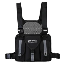 Multy-function Tactical Chest Rig Bag Women Waist Shoulder Bag Fashion Unisex Travel Chest Bag Hip Hop Streetwear Cross Backpack