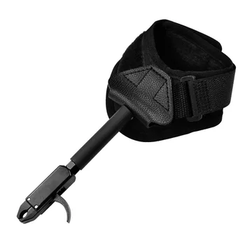 

Black Color Archery Caliper Release Aid Compound Bow Strap Pro Trigger Wristband Archery Bow