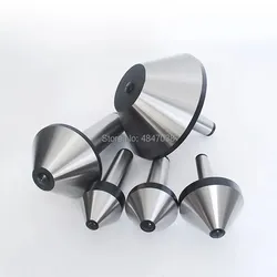 CNC lathe Mohs taper shank  MT2  MT3  MT4  60 angle 75 degree umbrella type slewing top mushroom head live thimble