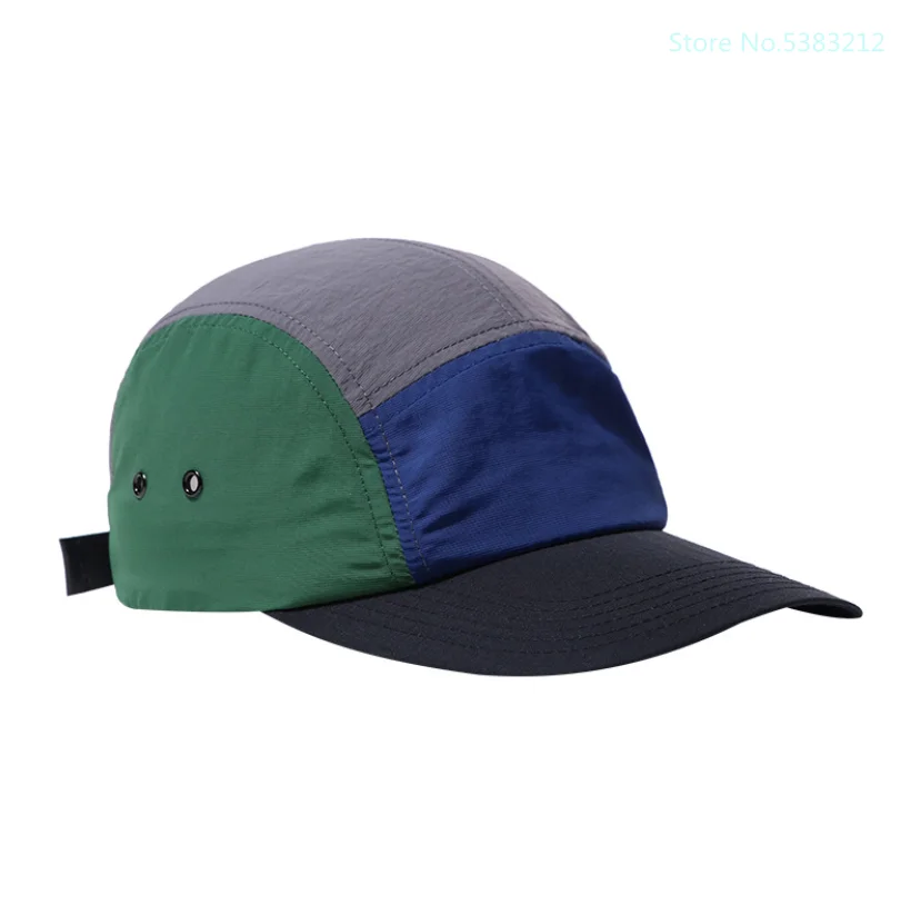 Color Block 5 Panel Cap Lightweight 