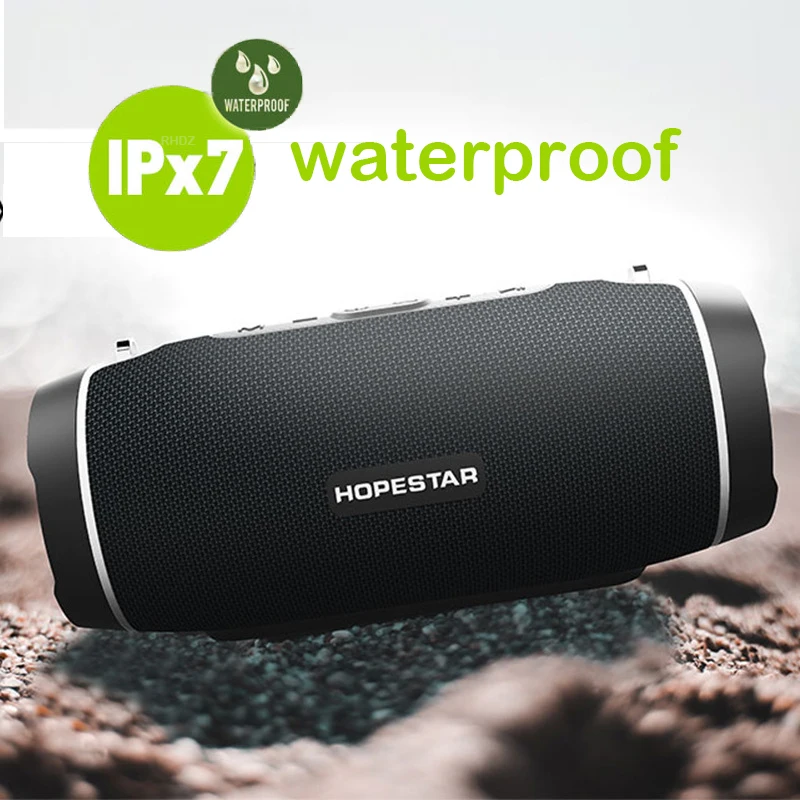 HOPESTAR H45 портативная вечерняя Колонка высокой мощности 20 Вт водонепроницаемая
