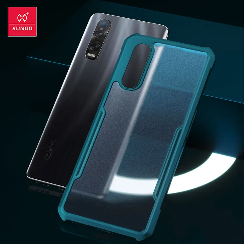 Чехол Xundd для OPPO Find X2 Pro Neo противоударный Прозрачный чехол телефона Защитные