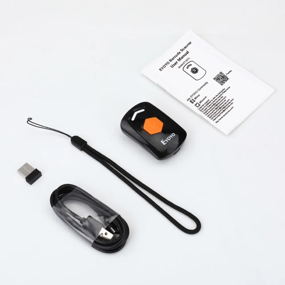 Eyoyo EY-015 Mini Barcode Scanner USB Wired/Bluetooth