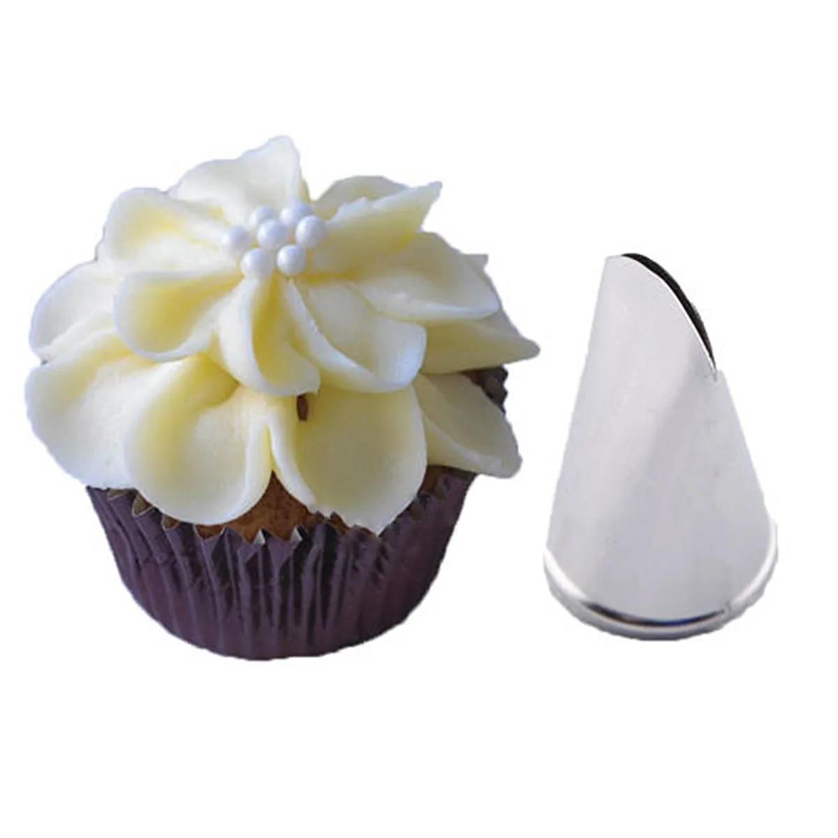 Cake-Cream Sphere-Ball-Shape Torch Fondant Cake Nozzle Flower Petal DIY Flower-Cream Nozzles Pastry-Tips Decorating-Tools
