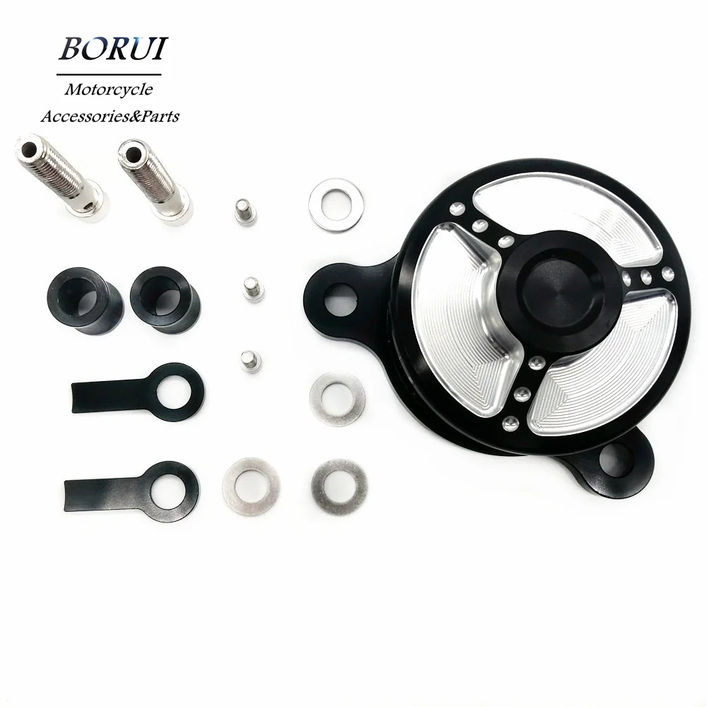 

Moto CNC High Flow Sports Air Washer Cleaner Filters Intake Suction System For Harley Sportster XL883 1200 48 Motorcycle Parts