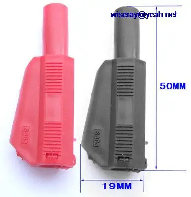 DHL/EMS 100PC мультиметр тестовые зонды банановые штепсельные кабели Connector-A7