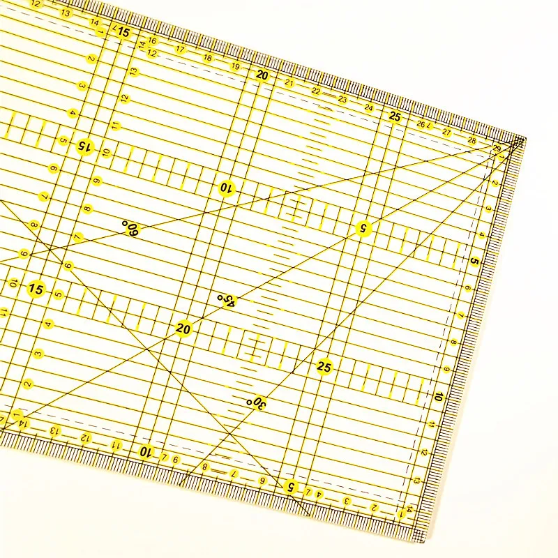 Acrylic Patchwork Ruler for DIY Quilting Cutting Sewing