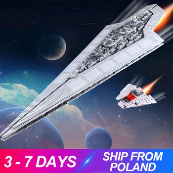 

Lepinblocks 05028 UCS Super Star Destroyer Compatible Star Plan 10221 Building Blocks Bricks Educational Toys Christmas Gifts