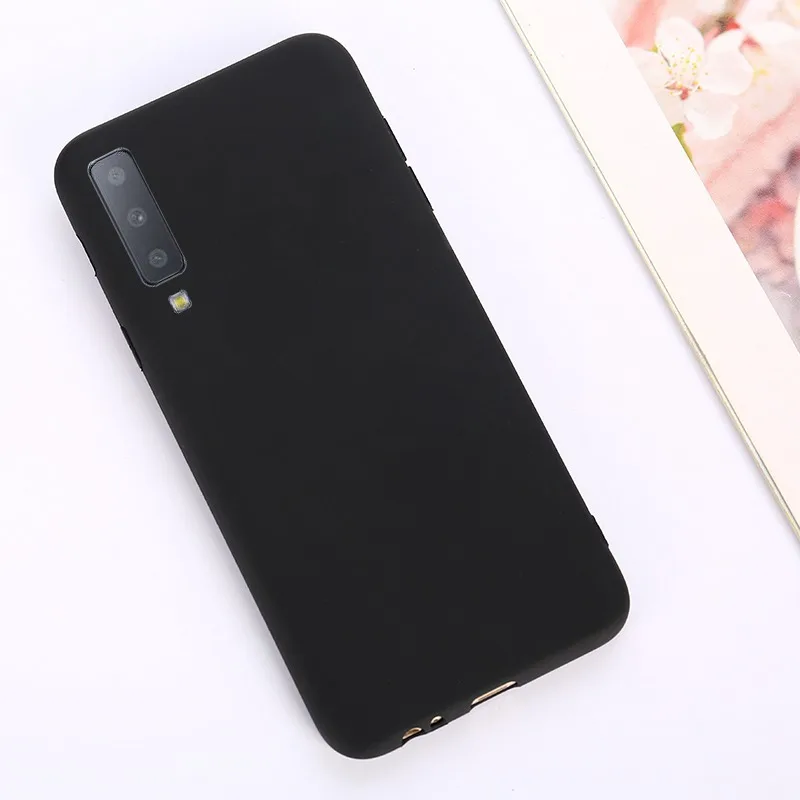 Модный матовый яркий однотонный чехол для XiaoMi RedMi Note7 Pro Note 7 Pro Global Version, мягкий силиконовый чехол для телефона из ТПУ и резины