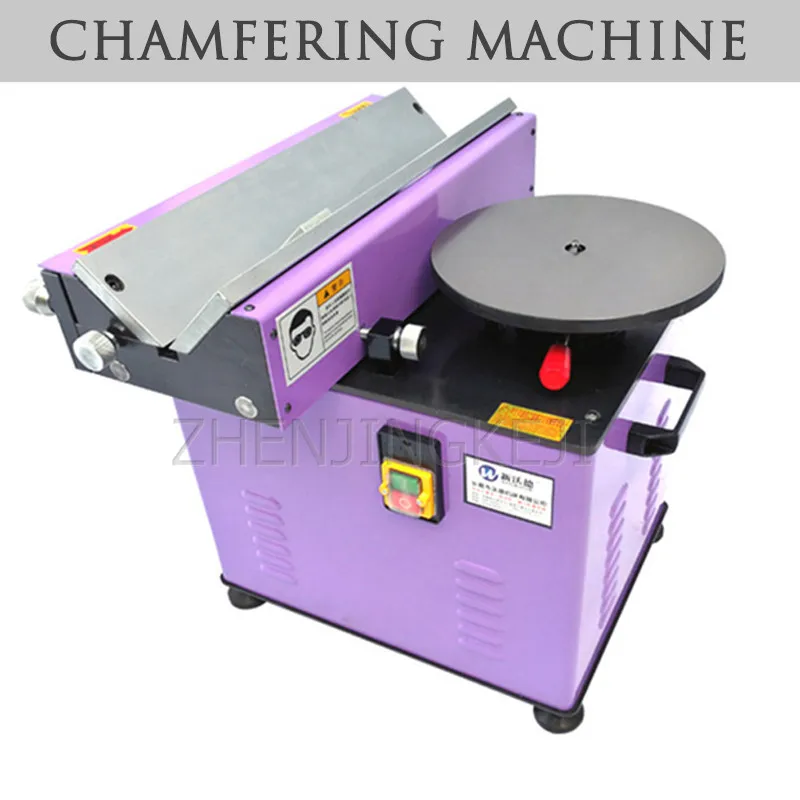 

380V Compound Chamfering Machine High Speed Belt Slide Not Hurt Workpiece Multipurpose Metal Copper Aluminum Acrylic Chamfer