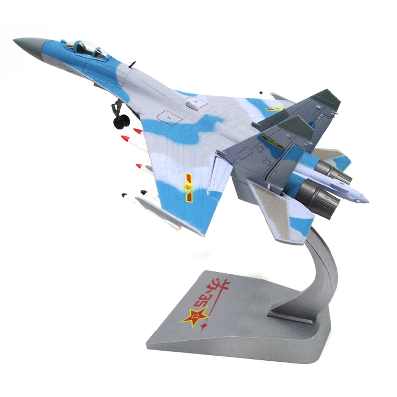 1/72 масштаб сплава боец Sukhoi Su-35 китайский самолет воздушного флота детские игрушки Детский подарок для коллекции