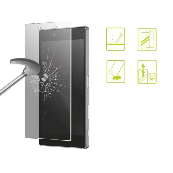 Закаленное Стекло защитное покрытие для дисплея смартфона Wiko вид Экстрим |