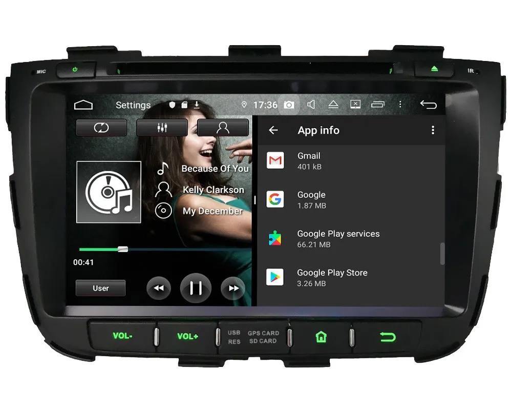 Klyde ips 4G Android 9,0 Восьмиядерный 4 Гб ОЗУ 64 Гб ПЗУ DSP BT автомобильный DVD мультимедийный плеер радио gps ГЛОНАСС для Kia Sorento 2013
