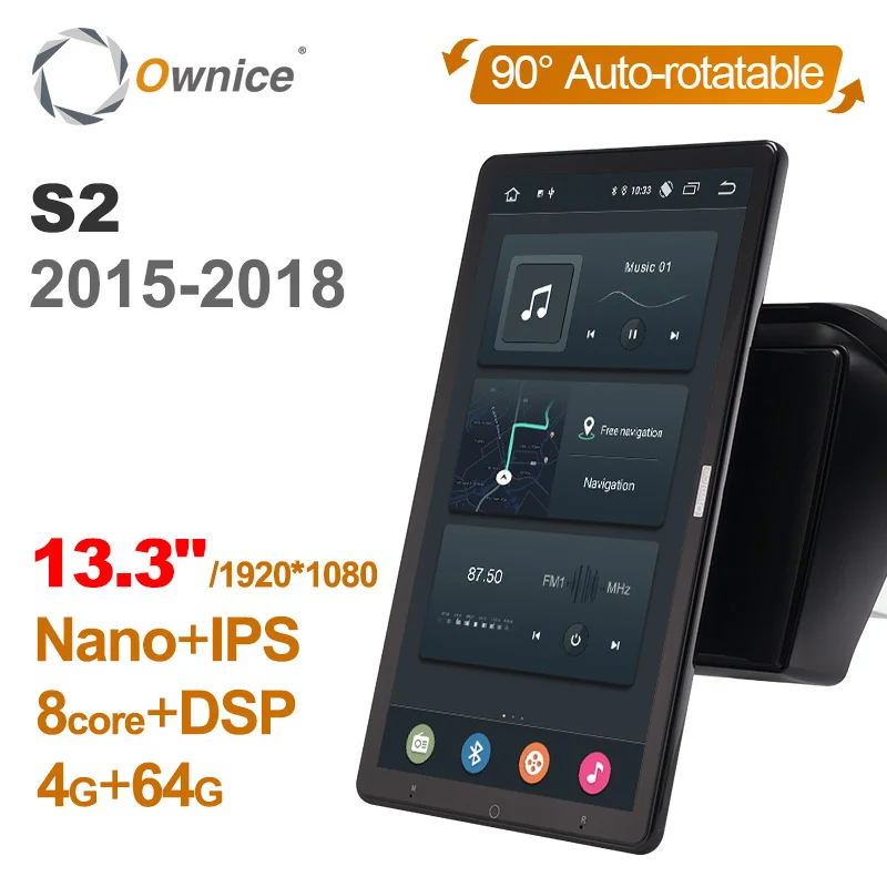 1920*1080 Ownice Android 10 0 для JAC S2 2015-2018 автомобильное радио мультимедийное видео аудио