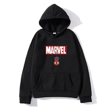 

Brand Autumn Winter 2020 MARVEL Hoodies Spiderman Men Hoodie Sweatshirts Tops Casual New Male Tracksuit The Avengers Pullovers