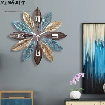

60cm Large Silent Wall Clock Modern Design Clocks for Home Decor Office European Style Hanging Wall Watch Clocks