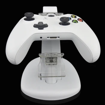 

Dual USB Charging Charger Dock Stand Cradle Docking Station for XBOX ONE Game Gaming Console Controller White