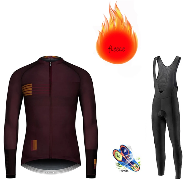 Новый комплект одежды для велоспорта велосипедная одежда Uniforme теплые и