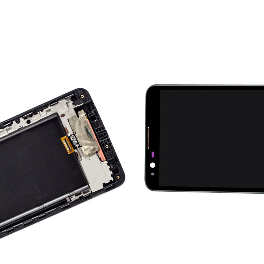 AAA + LG G 스타일러스 2 LS775 K520 블랙 LCD 터치 스크린 디지타이저, LCD 디스플레이 어셈블리, 프레임 포함, gstylo 2 LCD