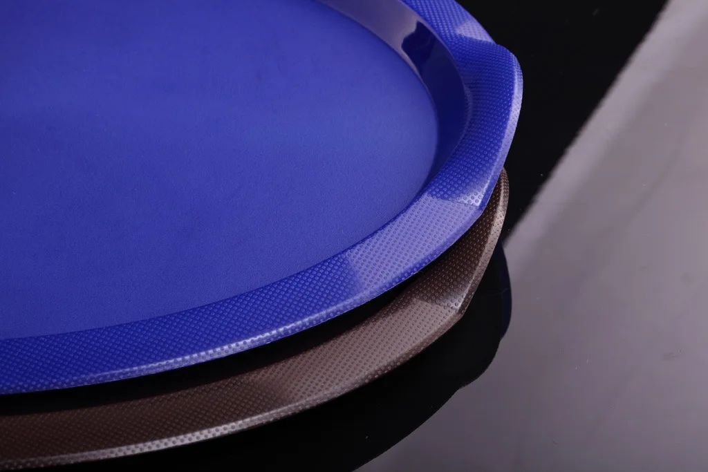 Chinese Style Fast Food Tray Rectangular KFC Plastic Tray Canteen Tableware Hotel Thick Anti-slip Tray