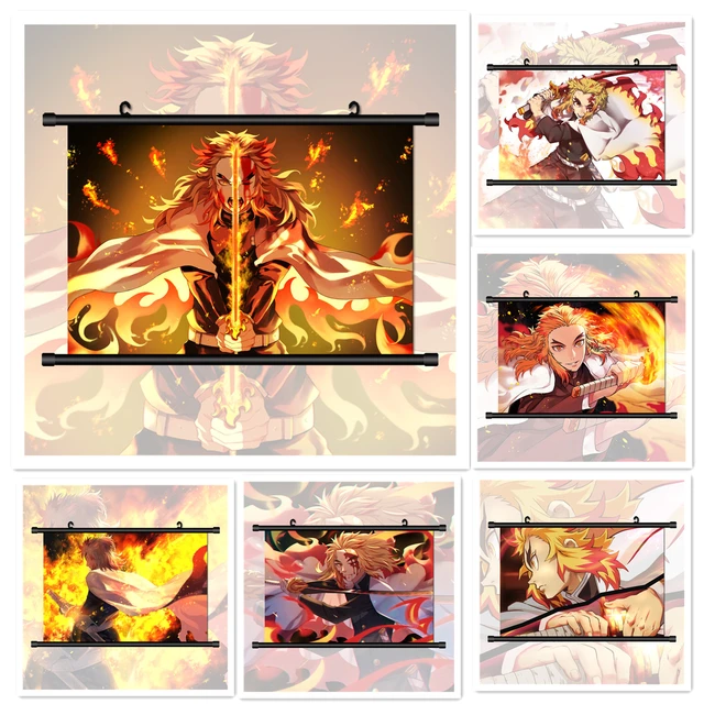 Kyojuro Rengoku Poster - Poster - AliExpress