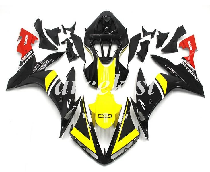 Литьевая Форма ABS мотоцикл обтекатель комплект подходит для YAMAHA YZF-R1 2004 2005 2006 r1 04 05 06 тело набор синий белый