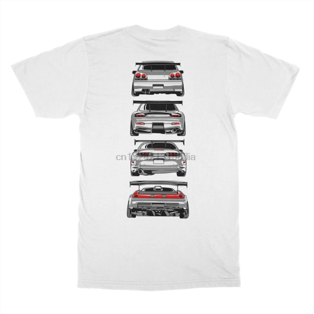 Футболка JDM R34 GTR Skyline RX7 NSX 350Z S2000 2019 |