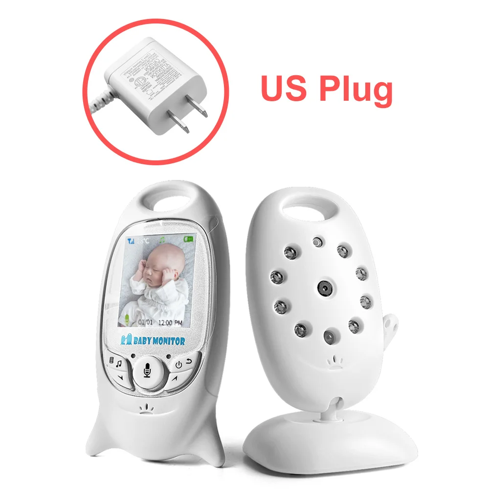 best cheap outdoor security camera VB601 Video Baby Monitor Wireless 2.0'' LCD Babysitter 2 Way Talk Night Vision Temperature Security Nanny Camera 8 Lullabies door security camera Surveillance Items