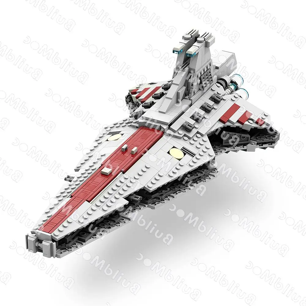 Строительные блоки UCS Micro Star Модель эсминца Venator класс Республика атака Круизер