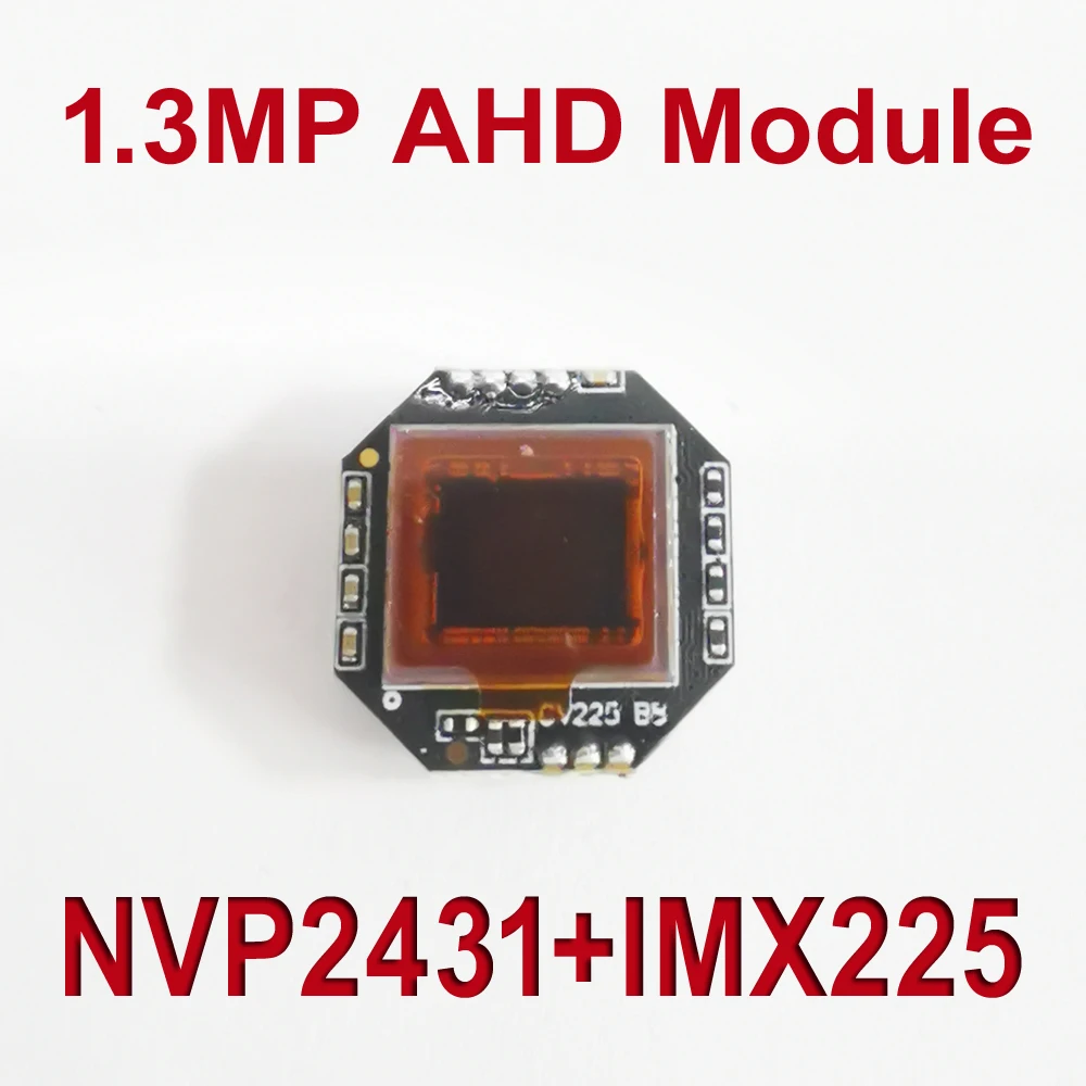 Lot Starlight 16x16mm 1280x960 1.3MP AHD Mobile Vehicle CCTV Camera Module IMX225 CMOS NVP2431 960P 1200TVL Analog HD Board