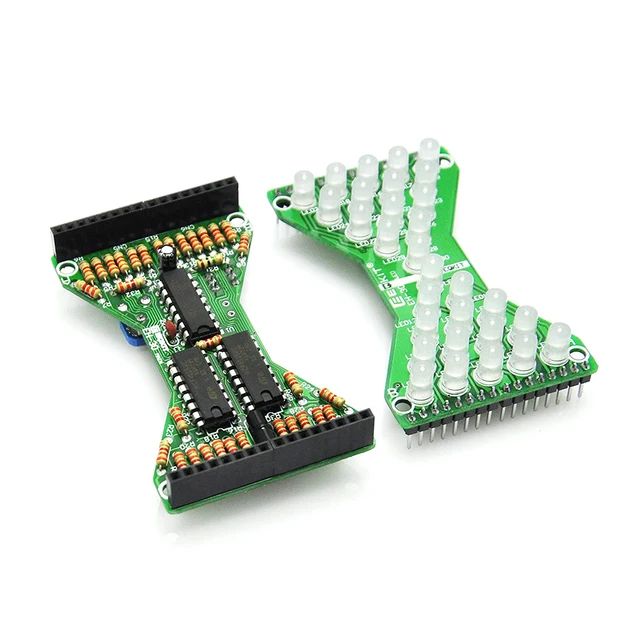 Kit De Soudure LED Multi-directionnel Réglable - 81 LED, Contrôle Vitesse - Projet DIY électronique