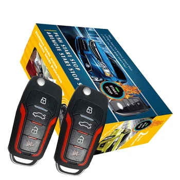 

cardot cheap remote engine start stop button pke smart car alarm system