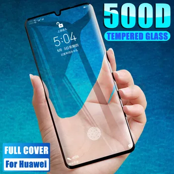 Перейти на Алиэкспресс и купить 500D Защитное стекло для Huawei P30 Pro Lite Huawei Nova 6 SE 5 5i 5T Nova 4 4E 3 3i 3E закаленное защитное стекло для экрана