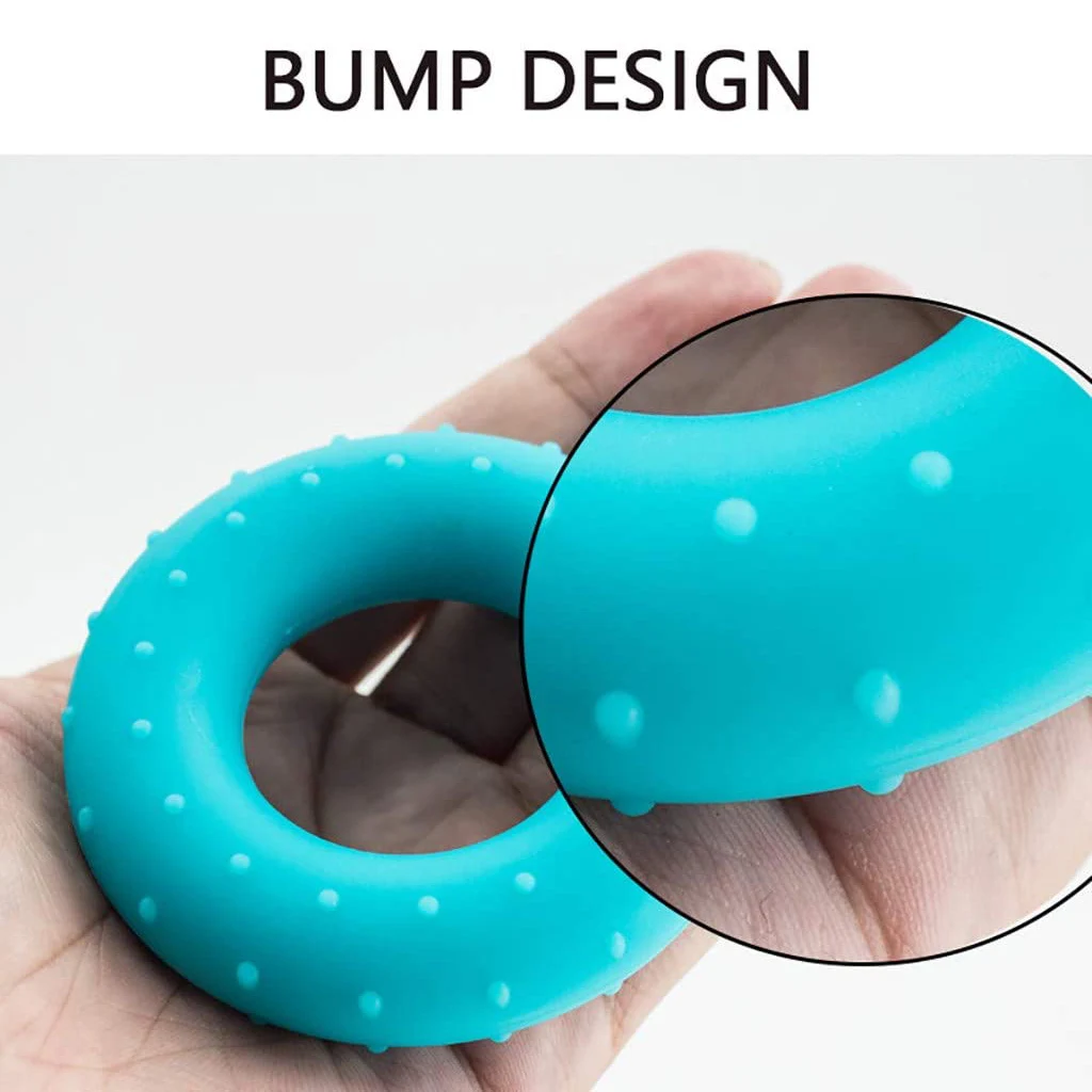 Silicon Gel Hand Grip Gripping Ring Carpal Expander Portable Finger Trainer Grip Strength Rehabilitation Massage Ball hand strengthener finger trainer finger strength trainer